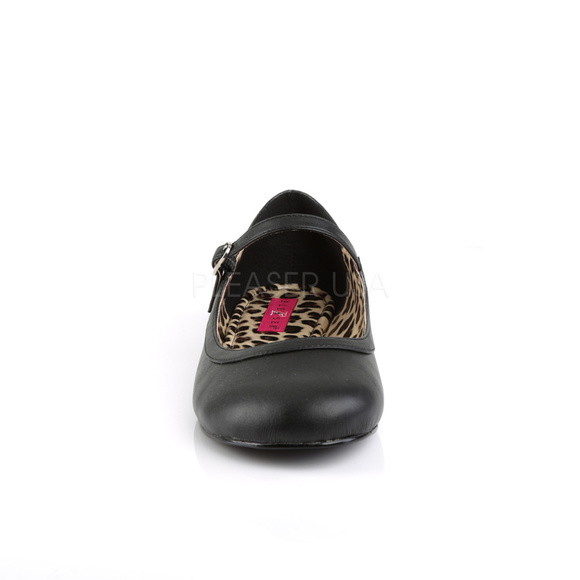 Pin Up Padded Insoles Mary Jane Ballet Flats Shoes - Picture 2 of 5